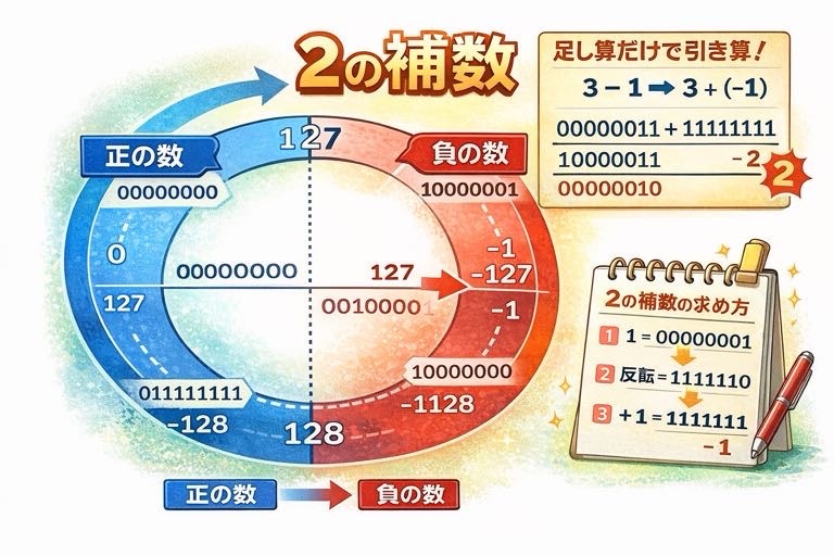 2の補数とは何か